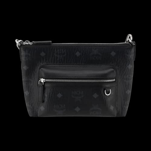 MCM Aren Visetos Small Crossbody 'Black'
