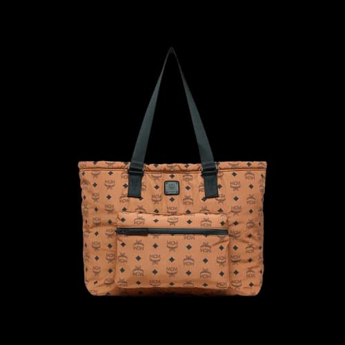 MCM Aren Large Tote Bag 'Cognac'