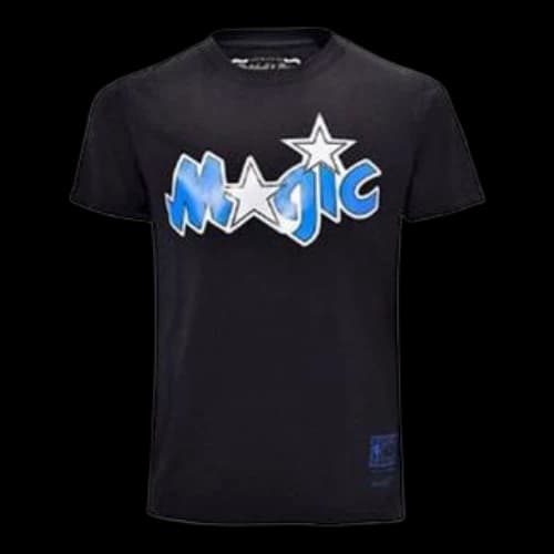 Mitchell & Ness NBA Orlando Magic Round Neck Pullover Printing Couple Style Black