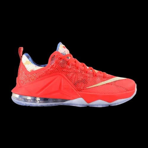 Nike Lebron 12 Low 'Train Wreck' Sample