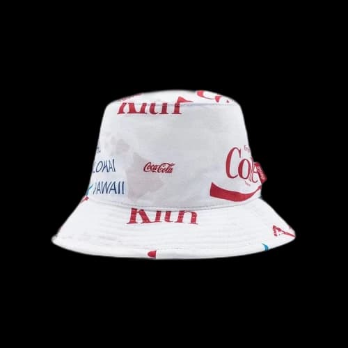 Kith x Coca-Cola Hawaii Bucket Hat 'White'