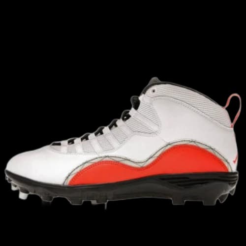 Air Jordan 10 Retro x Solefly cleat 'Super Bowl'