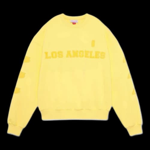 Mitchell & Ness x NBA Los Angels Lakers 24 Sweatshirt 'Yellow'