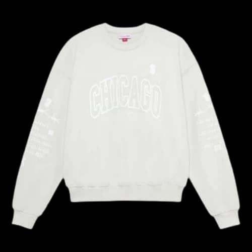 Mitchell & Ness x NBA Chicago Bulls Sweatshirt 'Grey'