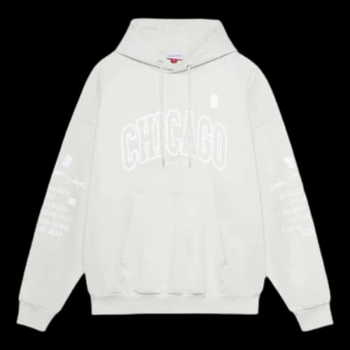 Mitchell & Ness x NBA Chicago Bulls Hoodie 'Grey'