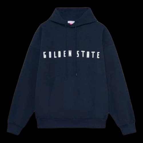 Mitchell & Ness x NBA Golden State Warriors World Champions 30 Hoodie 'Navy'
