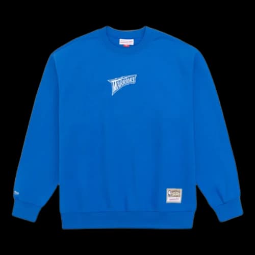 Mitchell & Ness x NBA Golden State Warriors Sweatshirt 'Blue'