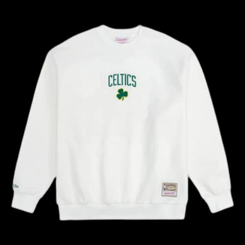 Mitchell & Ness x NBA Boston Celtics Sweatshirt 'White Green'