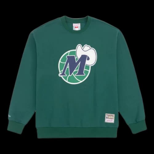 Mitchell & Ness x NBA Dallas Mavericks There and Back Pullover Sweatshirt 'Green'