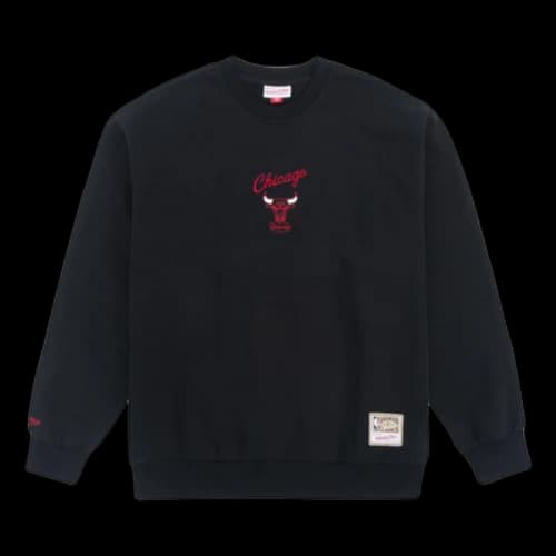 Mitchell & Ness x NBA Chicago Bulls Sweatshirt 'Black'