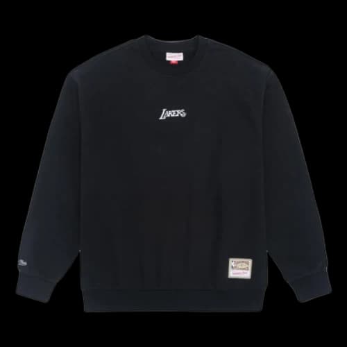 Mitchell & Ness x NBA LA Lakers Sweatshirt 'Black'
