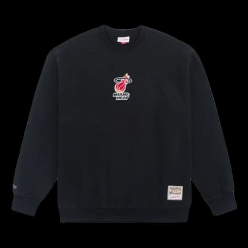 Mitchell & Ness x NBA Miami Heat Sweatshirt 'Black'