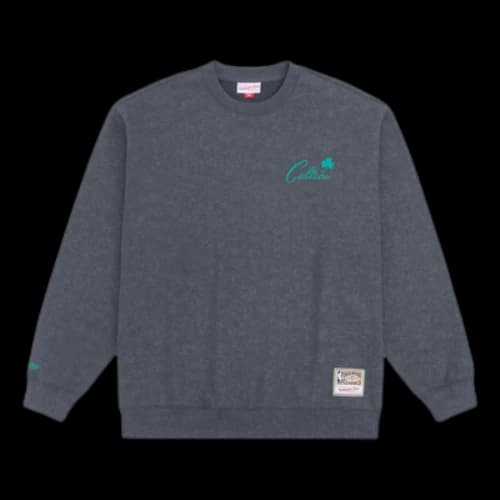 Mitchell & Ness x NBA Boston Celtics Small Logo Sweatshirt 'Grey'