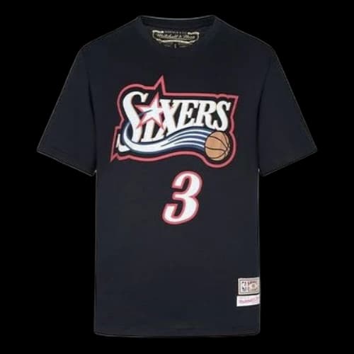 Mitchell & Ness x NBA Philadelphia 76ers T-shirt 'Allen Iverson 3'