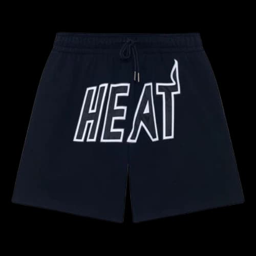 Mitchell & Ness x NBA Miami Heat Big Logo Shorts 'Black'