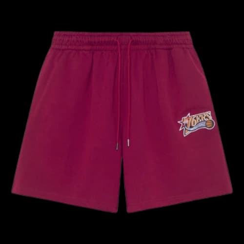 Mitchell & Ness x NBA Philadelphia 76ers Small Logo Shorts 'Red'