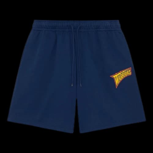 Mitchell & Ness x NBA Golden State Warriors Small Logo Shorts 'Navy'