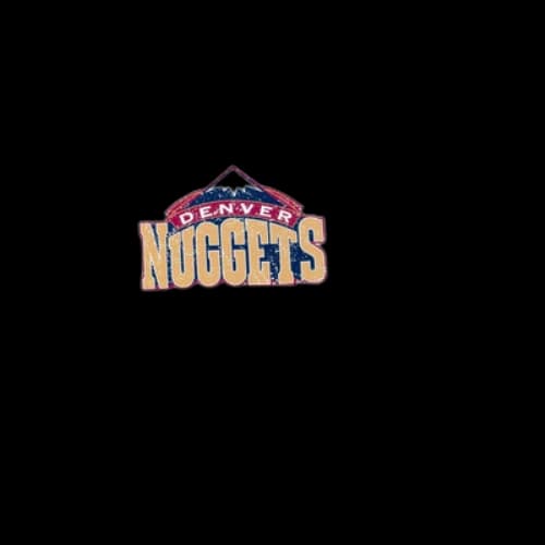 Mitchell & Ness x NBA Denver Nuggets Throwback Logo T-shirt 'White'
