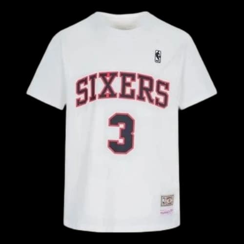 Mitchell & Ness x NBA Philadelphia 76ers T-shirt 'Allen Iverson 3'
