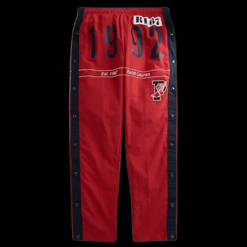 Polo Ralph Lauren Tokyo Stadium Tear Away Pants Red