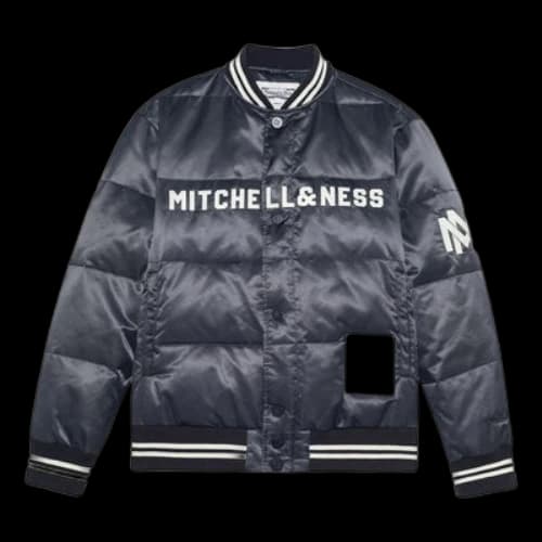 Mitchell & Ness Down Jacket 'Navy'