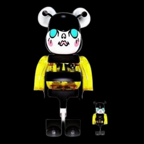Bearbrick BE@RBRICK Molly Bee Large Yellow 2018 100%+400%