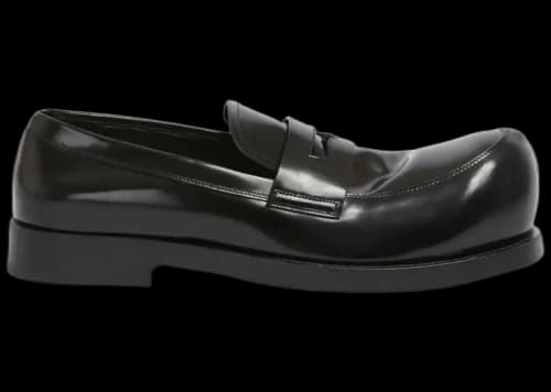 Marni Leather New Wave Loafer Black