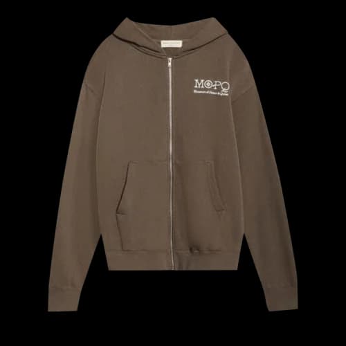 Museum of Peace & Quiet Southwest Zip-Up Hoodie 'Brown'