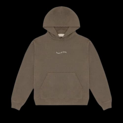 Museum of Peace & Quiet Wordmark Hoodie 'Clay'