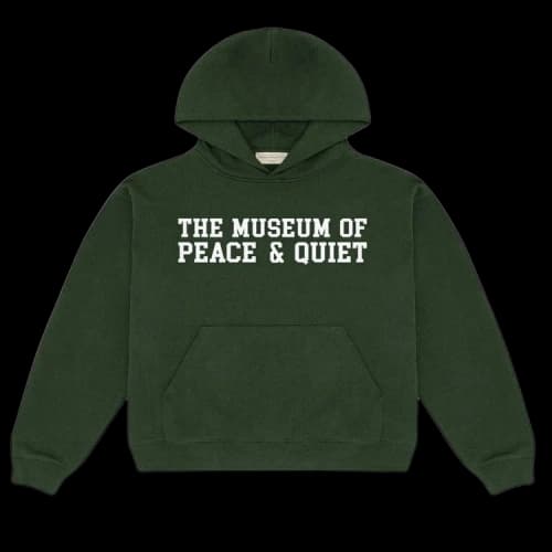 Museum of Peace & Quiet Campus Hoodie 'Forest'