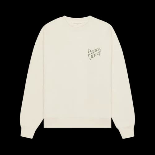 Museum of Peace & Quiet Warped Crewneck 'Bone'
