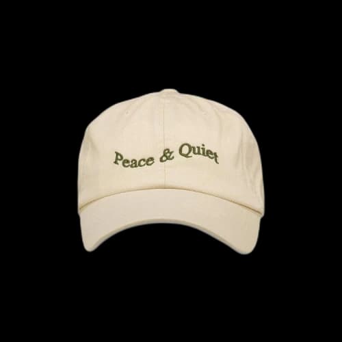 Museum of Peace & Quiet Wordmark Dad Hat 'Bone'