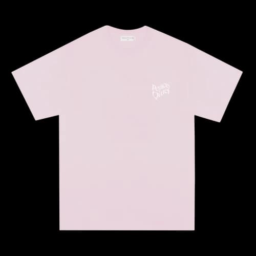 Museum of Peace & Quiet Warped Wordmark T-Shirt 'Dusty Pink'