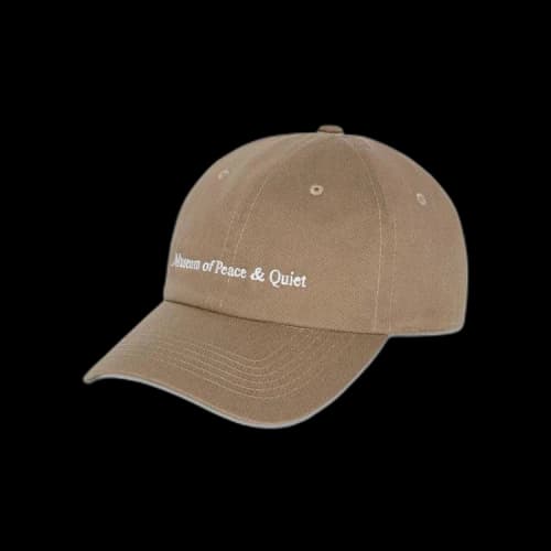 Museum of Peace & Quiet Dad Hat 'Taupe'
