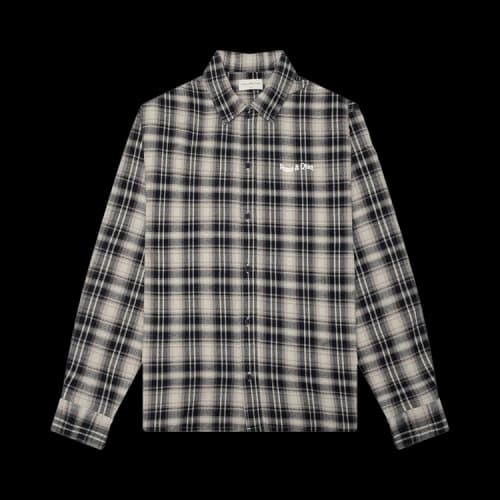 Museum of Peace & Quiet Wordmark Button Up 'Navy'