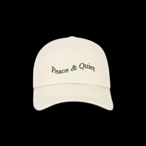 Museum of Peace & Quiet Wordmark Dad Hat 'Bone'