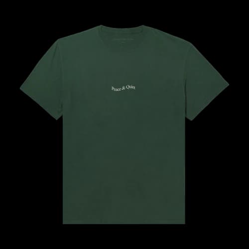 Museum of Peace & Quiet Wordmark T-Shirt 'Forest'