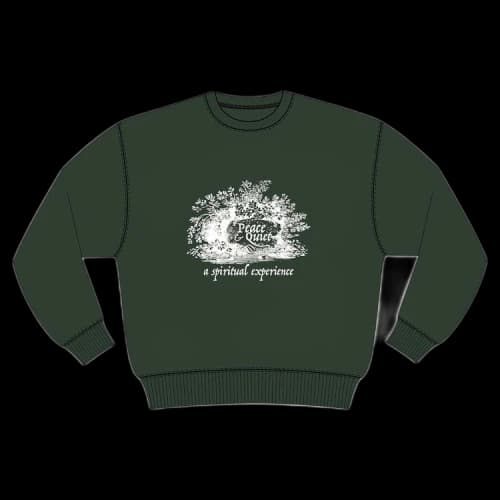 Museum of Peace & Quiet Spiritual Experience Crewneck 'Forest'