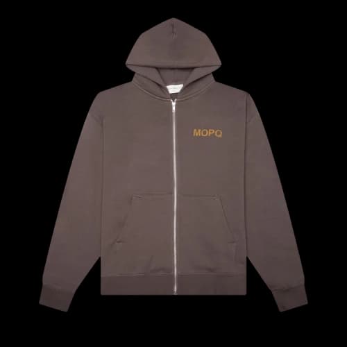 Museum of Peace & Quiet Castelli Zip Up Hoodie 'Brown'