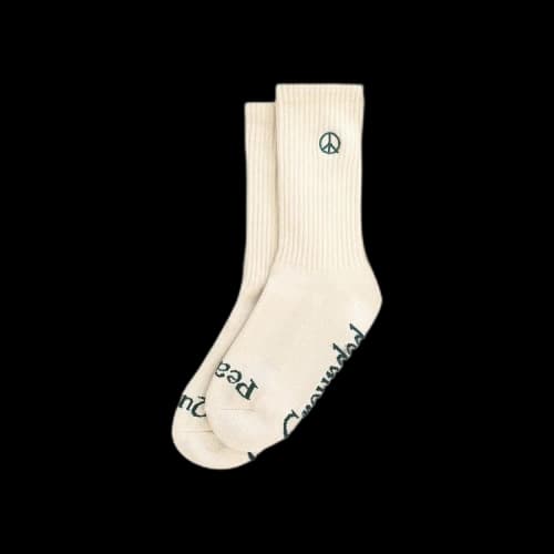 Museum of Peace & Quiet Grounded Socks 'Cream'