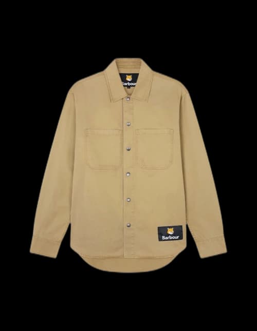 Maison Kitsune Barbour x MK Overshirt Trench