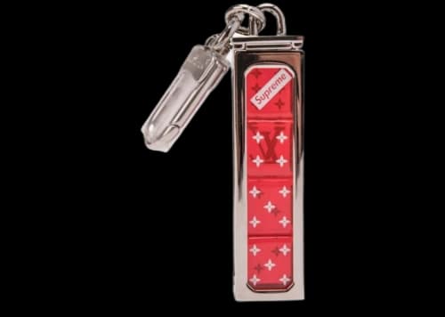 Louis Vuitton x Supreme Dice Key Chain Red