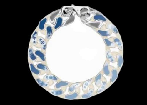 Louis Vuitton Chain Bracelet Cloud Blue