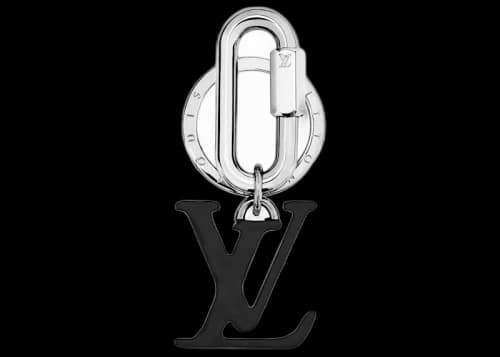 Louis Vuitton LV Shape Bag Charm and Key Holder Black