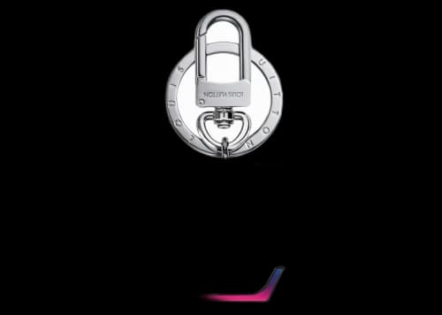 Louis Vuitton Bag Charm Key Holder LV Rainbow
