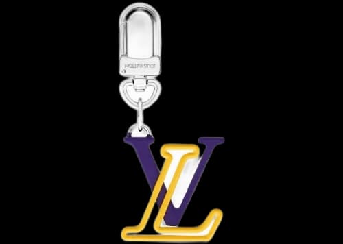 Louis Vuitton LV Line Bag Charm and Key Holder Blue/Yellow
