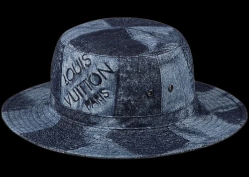 Louis Vuitton Skater Hat Damier Salt Marine