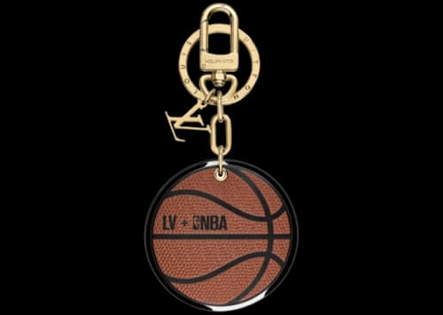 Louis Vuitton x NBA Basketball Key Holder & Bag Charm Brown
