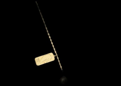 Louis Vuitton x NBA Ball And Tab Pendant Gold