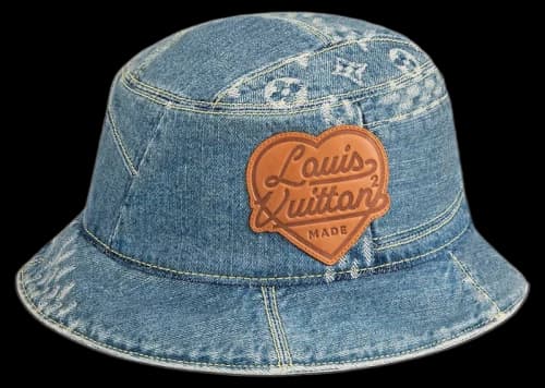 Louis Vuitton x Nigo LV Made Bucket Hat Blue